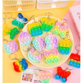 [Quà tặng mới] Combo 5 Móc Khóa Pop It
