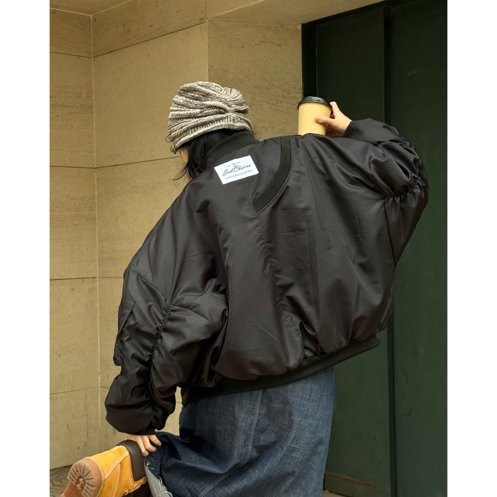 Bad Choices | Áo Bomber Chần bông COTTON-LINED form Boxy | BigBuy360 - bigbuy360.vn