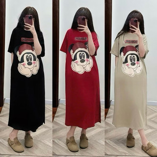  Váy Suông YT93 Đầm Suông MẶT GẤU From Rộng Dáng Dài Chất Cotton Đẹp 