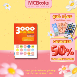 Sách - 3000 Từ Vựng Tiếng Hàn Theo Chủ Đề MCBooks