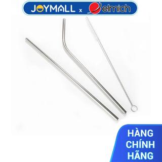 Ống hút inox loại ống hút thẳng, ống hút cong, cọ rửa ống hút - JoyMall