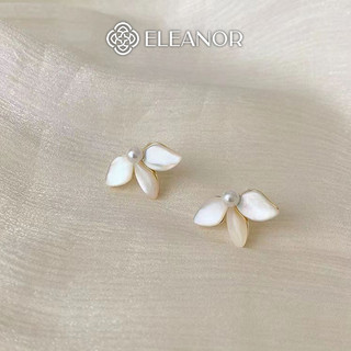  Bông tai nữ chuôi bạc 925 Eleanor Accessories ngọc trai nhân tạo phụ kiện trang sức khuyên tai 9435 