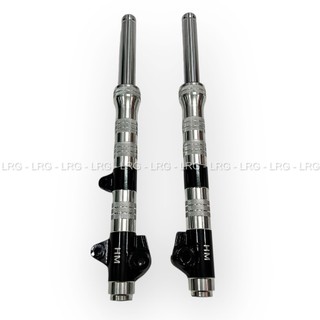 Phuộc Trước Phay Thái HM Màu Đen Căt Ty 3 Phân, Hạ 3 Phân Wave ZX, Wave Nhỏ 2004, Wave 100 Trước Đĩa