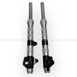 Phuộc Trước Phay Thái HM Màu Đen Căt Ty 3 Phân, Hạ 3 Phân Wave ZX, Wave Nhỏ 2004, Wave 100 Trước Đĩa
