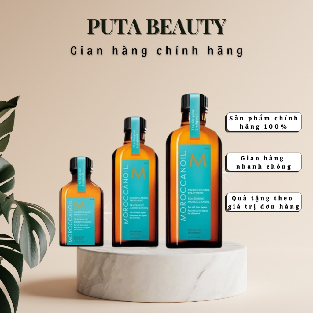 Tinh dầu dưỡng tóc, làm mượt tóc Moroc can oil - PUTA BEAUTY
