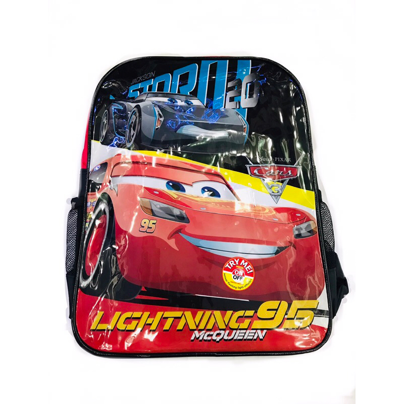 Balo xe hơi Lightning McQueen Disney Car cho nam sinh