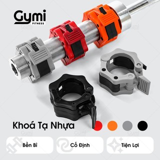 Khóa Tạ Nhựa Phi 50 (Bộ 2 Cái) - Khóa Nhựa ABS Kẹp Giữ Thanh Tạ Olympic 50mm