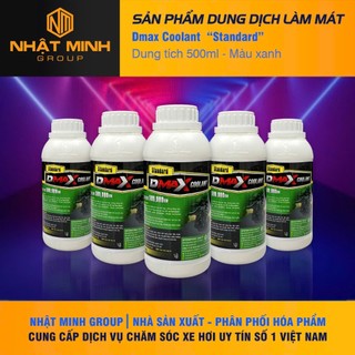 Nước làm mát động cơ Dmax Coolant Màu Xanh – 500ml