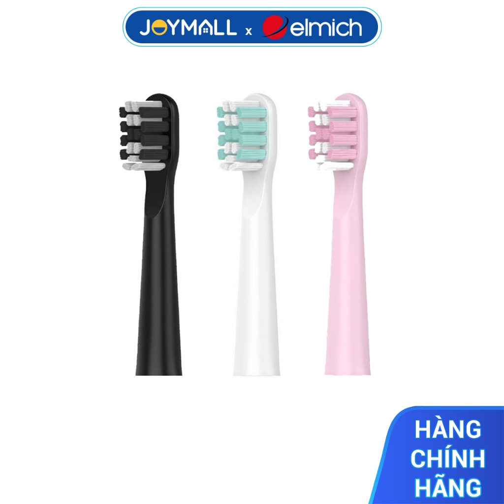 Đầu thay thế bàn chải điện Elmich TBE-8454_RB, Hàng chính hãng, sợi Dupont siêu mềm - JoyMall