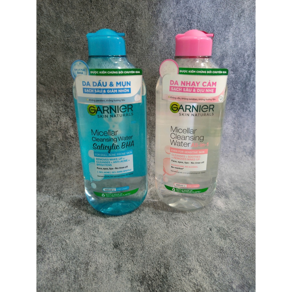 [Chính hãng] Nước tẩy trang Garnier 400ml