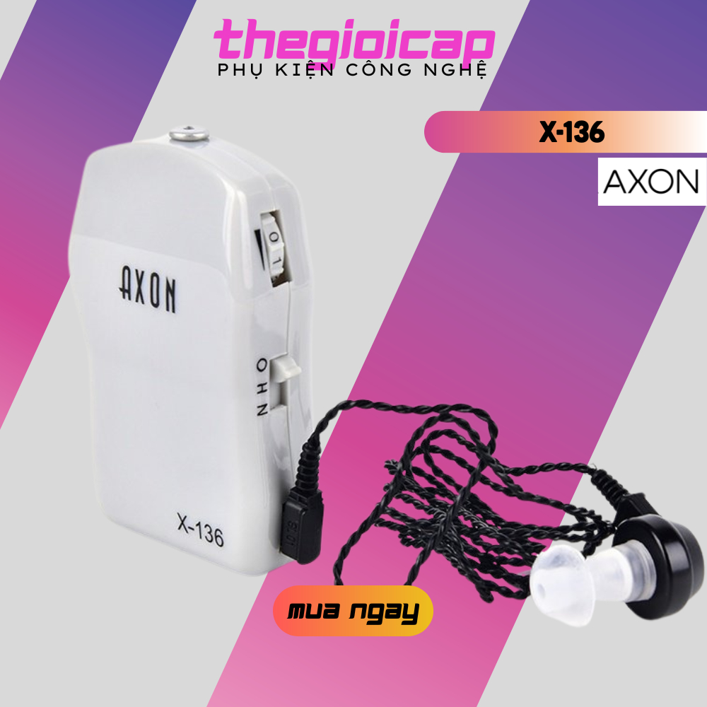 Máy Trợ Thính Dành Cho Mọi Lứa Tuổi Axon X-136 Cao Cấp
