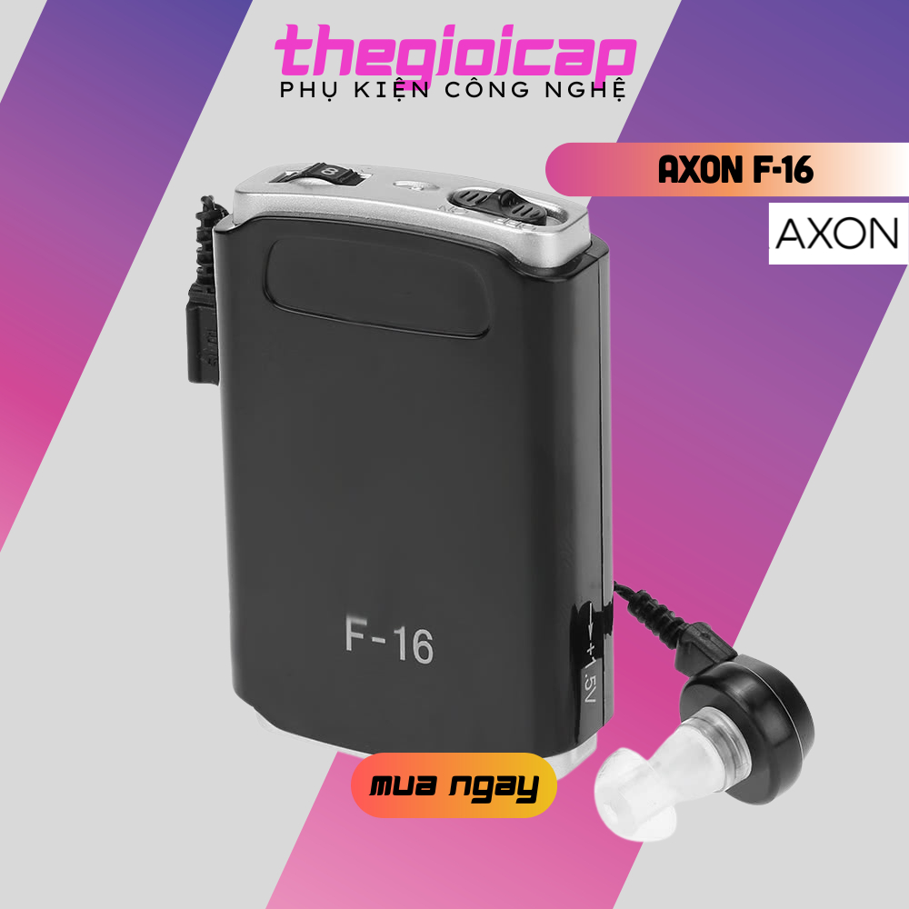 Máy Trợ Thính Đeo Thắt Lưng Axon F-16 Dành Cho Mọi Lứa Tuổi