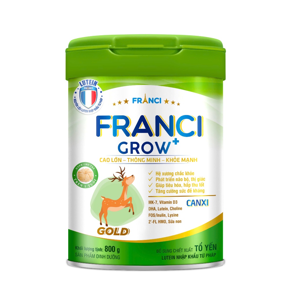 FRANCI GROW GOLD + – Cho bé cao khỏe_Trên 1 tuổi