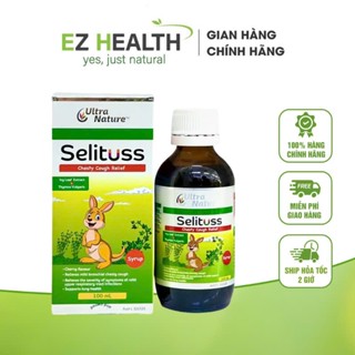 Siro ho Selituss hỗ trợ giảm ho, long đờm, giảm đau rát họng, giảm khò khè, giúp đường hô hấp khỏe mạnh