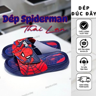 [Ảnh thật] Dép Spiderman Thái Lan KENTA, hình nổi, sắc nét, nhẹ, êm, quai xé dán