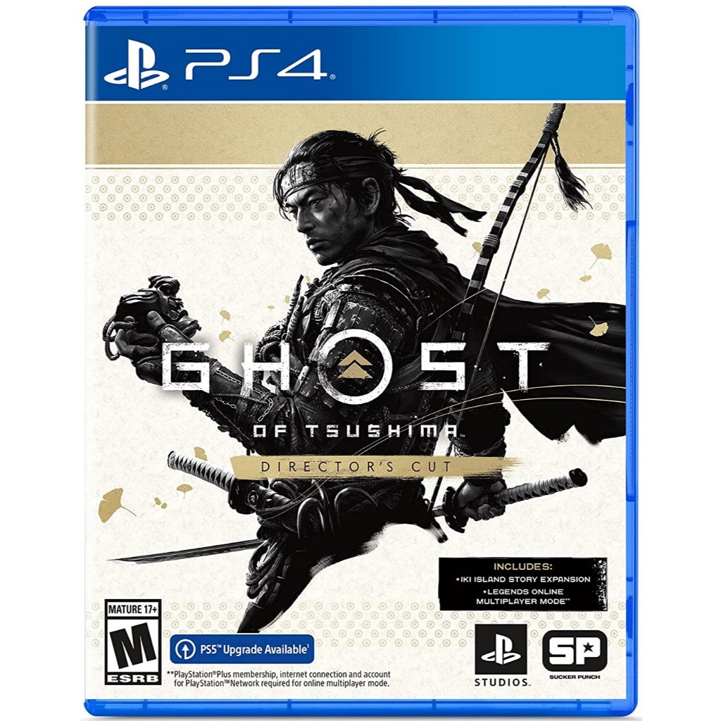Đĩa game Ghost of Tsushima Director's Cut - PS4 hệ US
