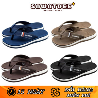 Dép Thái Lan Nam GAMBOL 41129 Chính Hãng Xỏ Ngón Cao Su Non DéP Đế Bằng