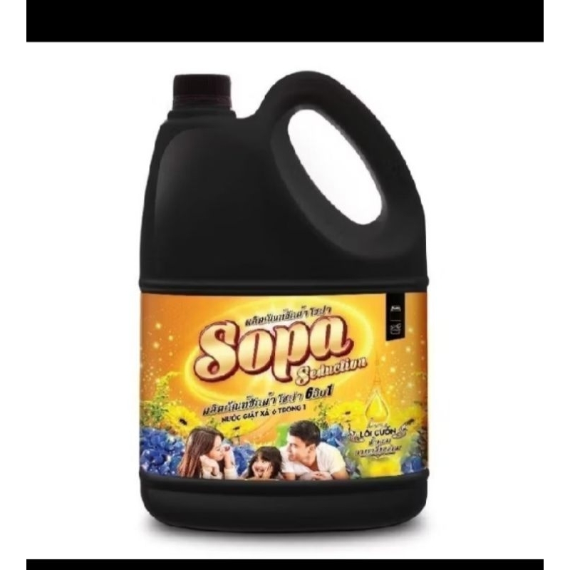 Nước giặt xả Sopa 6 in 1 Lôi Cuốn chuẩn Thái