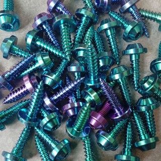 Ốc bulong 4li , 5li, 6li nhuyễn xoắn Chất liệu GR5 đã lên màu