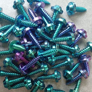 Ốc bulong 4li , 5li, 6li nhuyễn xoắn Chất liệu GR5 đã lên màu