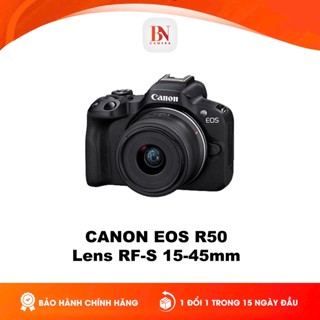 Máy ảnh Canon EOS R50 + Lens RF-S 18-45mm