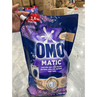 Nước giặt OMO Matic Cửa Trước Khử Mùi Thư Thái 3,6kg