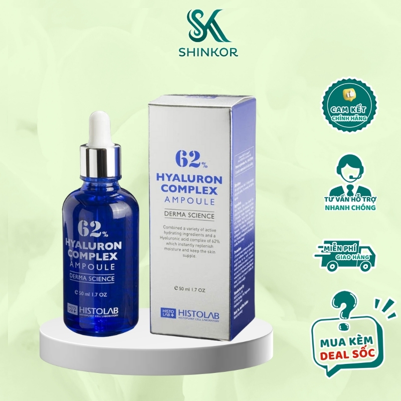 Tinh Chất Histolab 62% Hyaluron Complex Ampoule 50ml