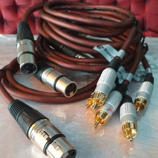 Combo 1 cặp dây Canon cái ra AV (0.8m)