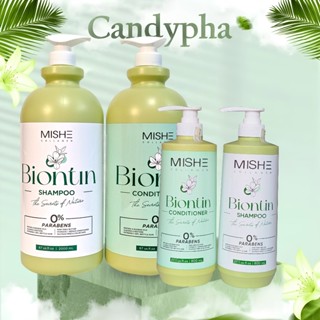 Gội Xả Mishe Collagen Biotin Dung Tích 2000mlx2 Bảo Vệ Da Đầu, Nuôi Dưỡng Tóc Hiệu Quả. Candypha