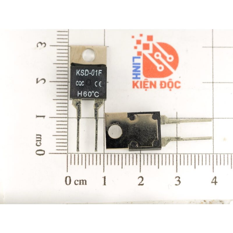 [Combo 3 chiếc] KSD-01F H60 độ IC điều khiển nhiệt độ thường mở