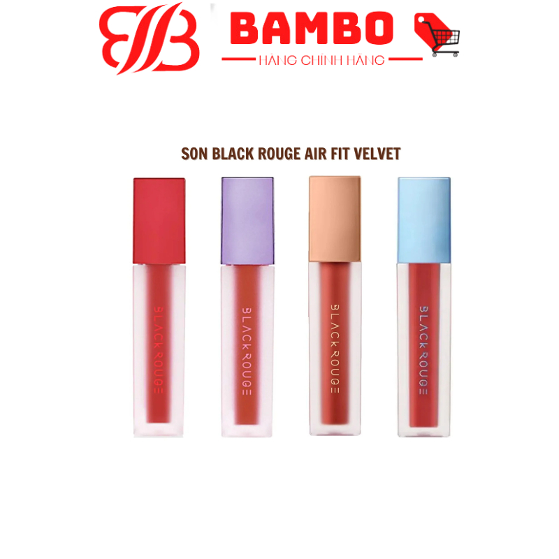 Myphambamboo Son Kem Lì Black Rouge Chính Hãng #A05, #A06,# A12,# A31,# A32 Chính Hãng