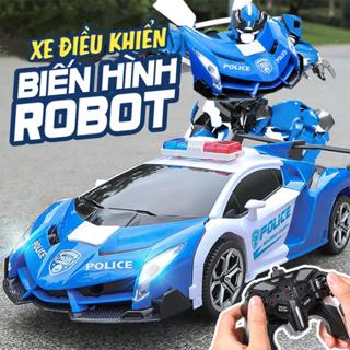 Xe điều khiển từ xa STK biến hình robot lamborghini đa dạng chức năng chạy siêu tốc thiết kế bắt mắt