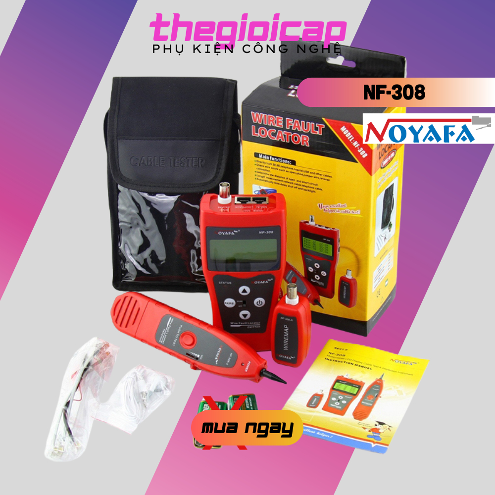 Máy Test Mạng Đa Năng NOYAFA NF-308
