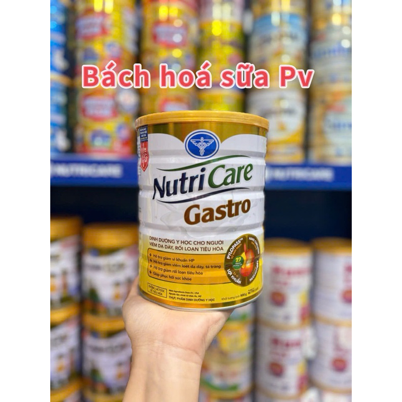 Sữa bột Nutricare Gastro cho người viêm dạ dày , rối loạn tiêu hoá