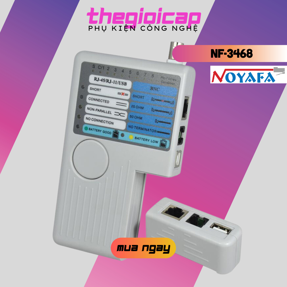 Máy Test mạng đa năng NOYAFA NF-3468