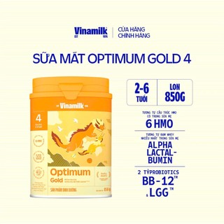 (HSD T7-2027) (Mẫu Mới) COMBO 3 Hộp Sữa Bột Optimum Gold 4 850g.