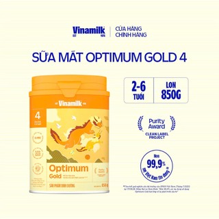 (HSD T7-2027) (Mẫu Mới) COMBO 3 Hộp Sữa Bột Optimum Gold 4 850g.