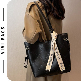  Túi tote size to công sở đi học đi làm túi chất da mềm đeo vai đựng vừa laptop 15.6 inch kèm dây vải cách điệu 7 