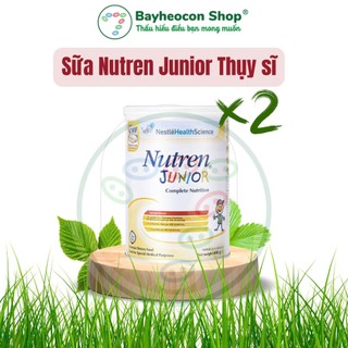 [Date mới] Sữa bột Nutren Junior Thụy Sĩ hỗ trợ tăng cân tiêu hóa tốt cho trẻ từ 1 đến 10 tuổi 800g