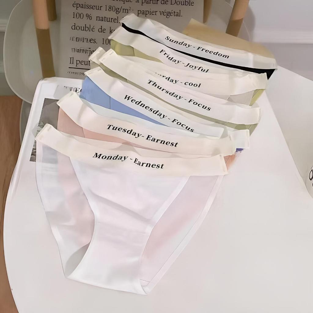 Quần Lót Đúc Su Week Tàng Hình cao cấp mềm mại kháng khuẩn sexy (QUẦN WEEK)