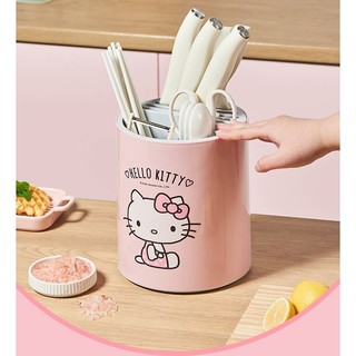 🌸HŨ CẮM ĐŨA DAO KITTY ĐẾ XOAY SANRIO