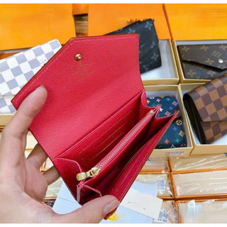 Ví cầm tay mini fullbox hãng gấp đôi ngang 16cm .gấp 3 ngang 11cm