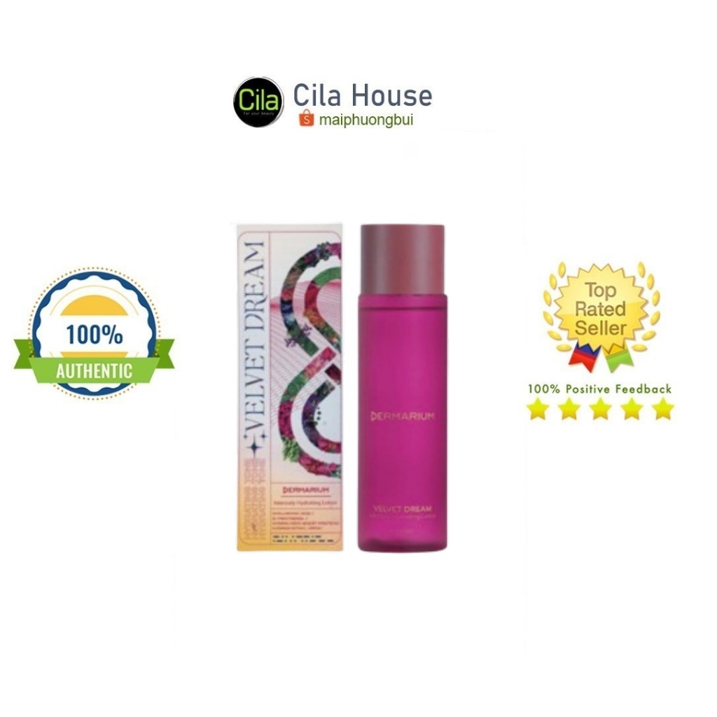 Toner Dưỡng Ẩm Dermarium Velvet Dream 150ml - Cila House