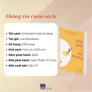 Sách Chữa Lành 5 Tổn Thương - Tác giả Lise Bourbeau