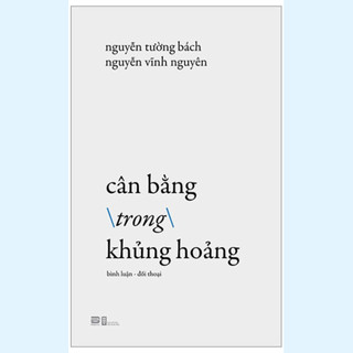Sách - Cân Bằng \Trong\ Khủng Hoảng - PB