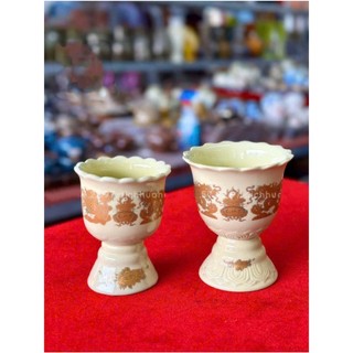 Ly đựng quả Phật thủ Bát Tràng