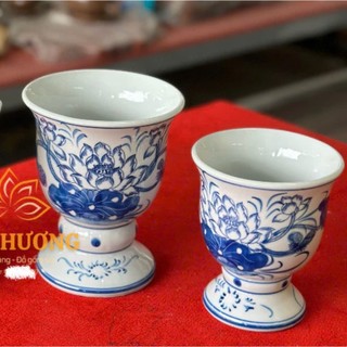 Ly đựng quả Phật thủ Bát Tràng