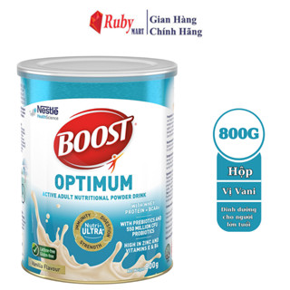 [Date T02/27] Sữa Bột Nestle Boost Optimum Lon 800g Dinh Dưỡng Dành Cho Người Trung Và Cao Tuổi