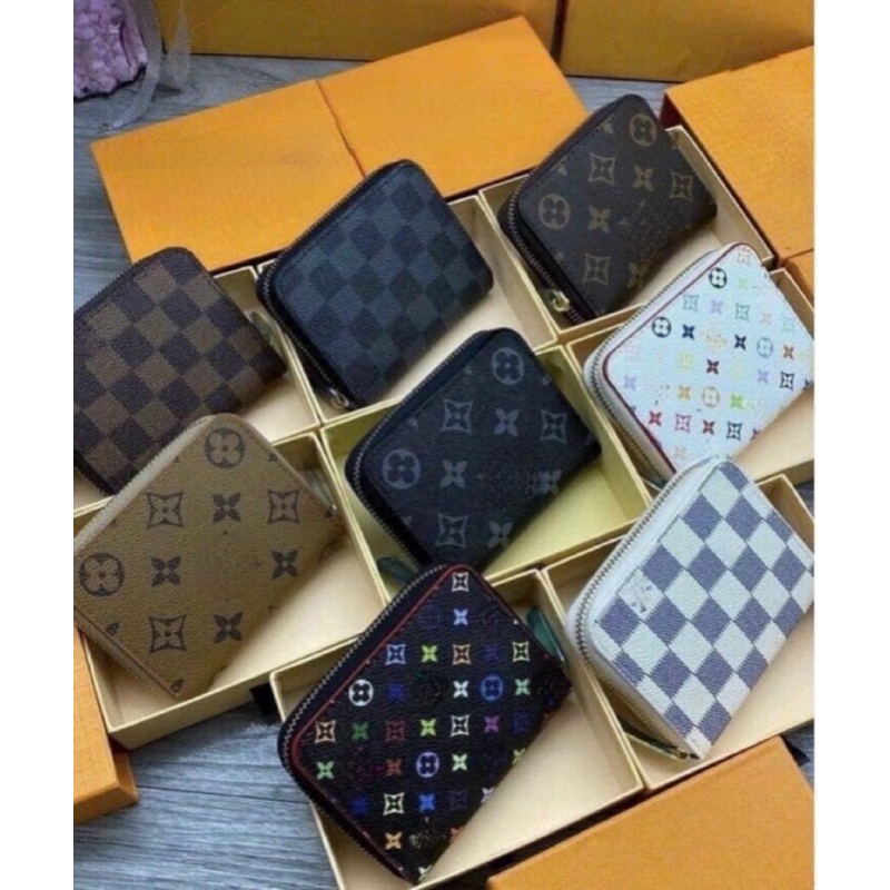 Ví cầm tay nữ, ví ngắn mini đựng thẻ  cầm tay fullbox QC