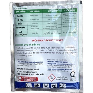 Thuốc Trừ Bệnh - Vimonyl 72WP - Gói 100g